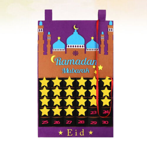 Hängen Fühlte Countdown Hochzeit Countdown Zeichen Ramadan Geschenke Für Kinder - Bild 11 von 11