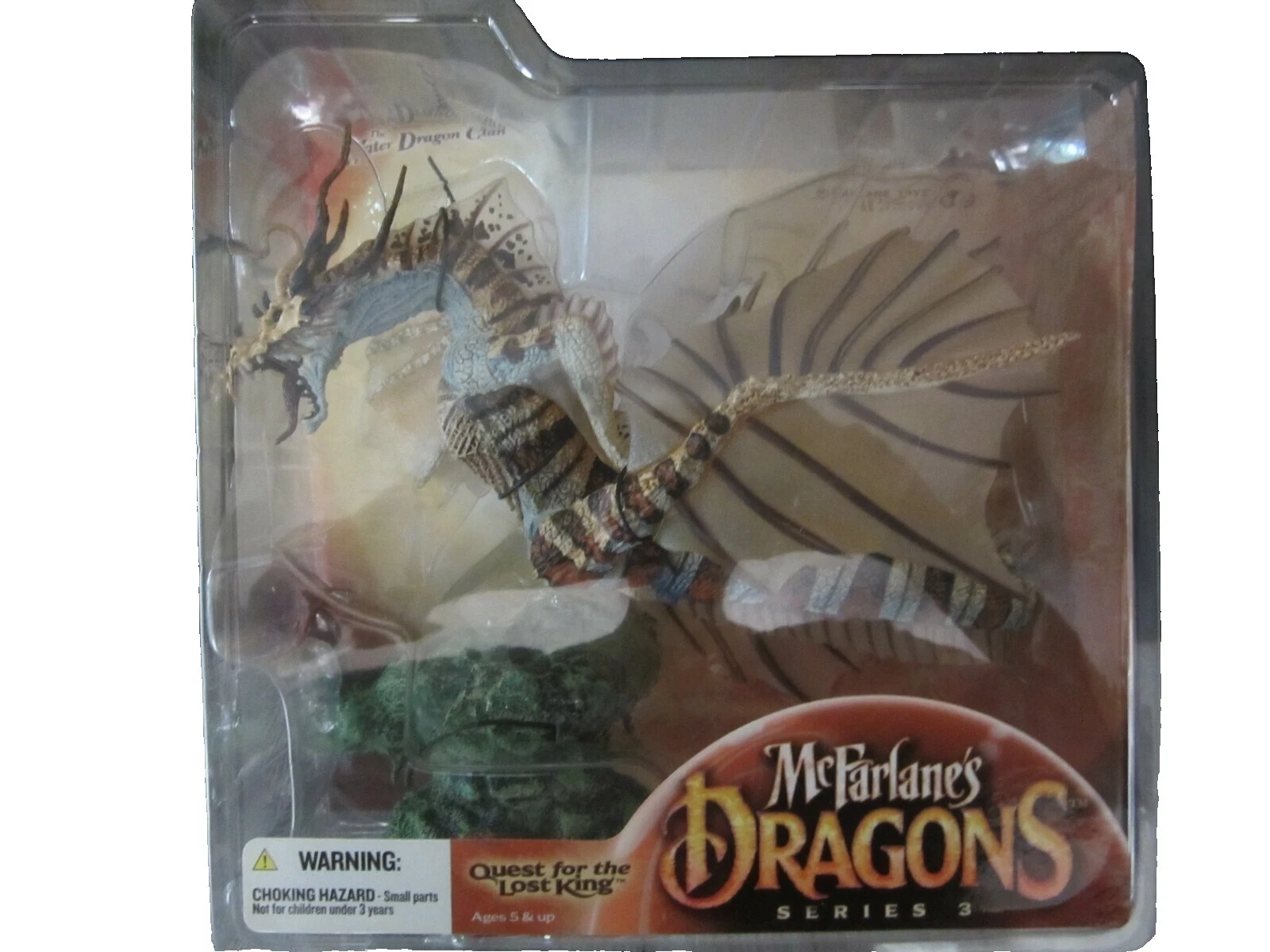 Figuras de acción de plástico McFarlane Toys Dragón y accesorios