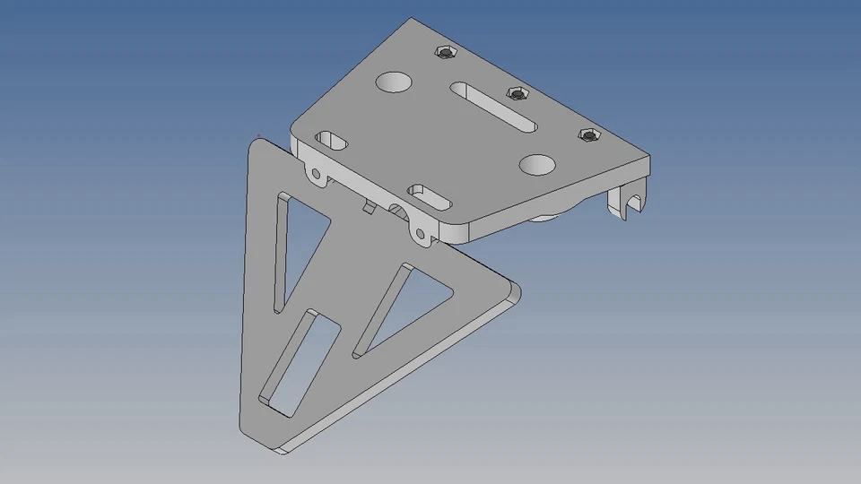 KTM EXC Kennzeichenhalter 04-24 Husqvarna TE FE 14-19 - Bild 4 von 4