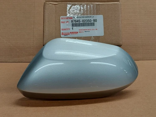 OEM TOYOTA COROLLA OUTER MIRROR COVER DRIVER SIDE  SILVER    FITS 2020-2024