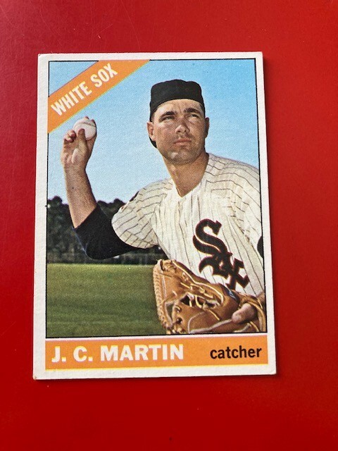 1966 O-Pee-Chee baseball OPC #47 J.C. Martin - Chicago White Sox