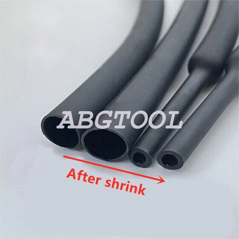 4:1 Shrink heat shrink tube Double wall tube with glue heat shrink tube black AU - image 2 of 4