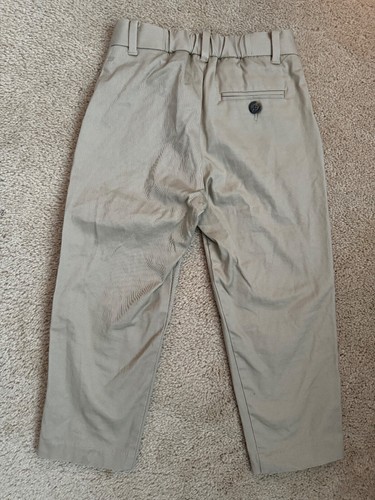Tommy Hilfiger Boy’s Youth Khaki Pants Size 4 School Uniform - Picture 2 of 6