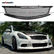 For 10-13 Infiniti G37 4-door Sedan Skyline Front Bumper Grille Grill Honeycomb