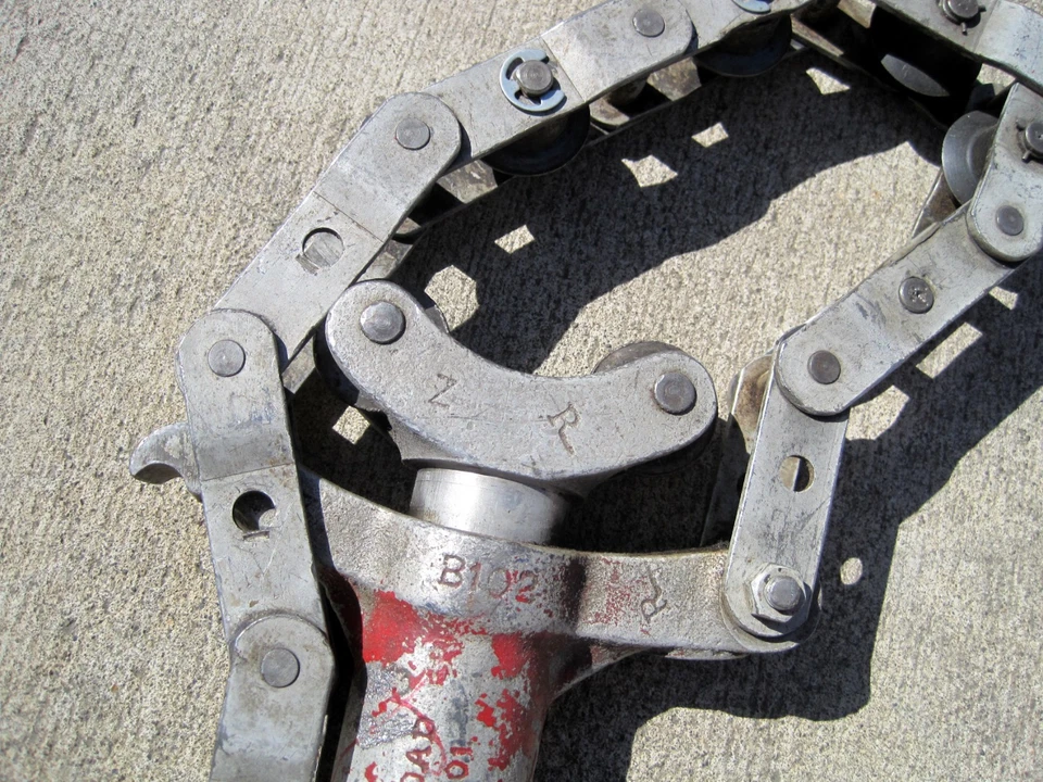 "CORTADOR DE TUBOS DE CARGA DE RESORTE cadena cortador de tubos de suelo pargo 1 1/2"" - 6""" Foto 2 de 3