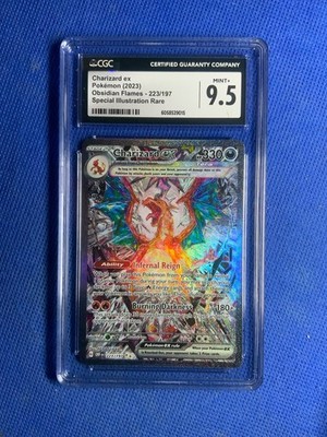 Pokmon TCG Charizard EX Obsidian Flames Special Illustration CGC 9.5 | eBay