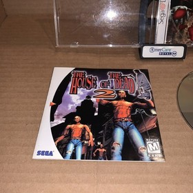 The House of the Dead 2 Sega Dreamcast 1999 CIB Very Good Condition