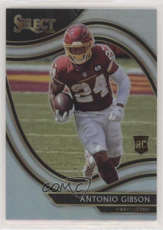 2020 Panini Select Field Level Silver Prizm Antonio Gibson #372 09xy