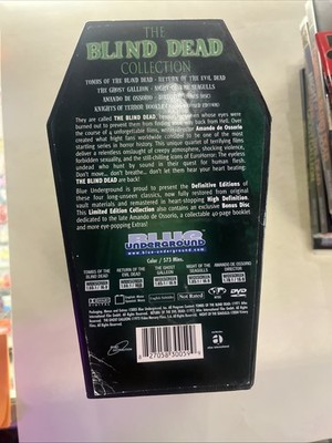 The Blind Dead Collection (DVD, 2005, 5-Disc Set, Limited Edition