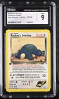 CGC 9 MINT Rocket's Snorlax 2000 Gym Heroes 1st Edition 33/132 Pokemon Card