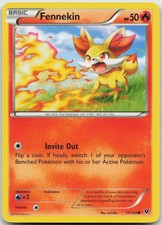 Fennekin 11/124 Common Fates Collide Pokemon Near Mint