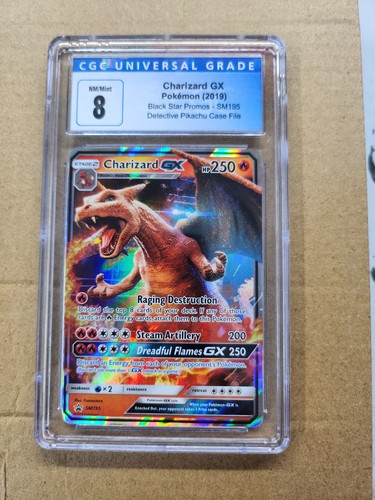 Charizard-GX graded CGC 8 for sale on eBay