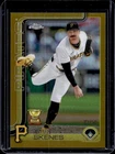 2025 Topps Chrome Paul Skenes Gold Refractor #/50 Pirates