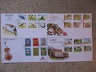 JERSEY - 2011 COLLECTION OF 4 UNADDRESSED FIRST DAY COVERS, SUPER LOT