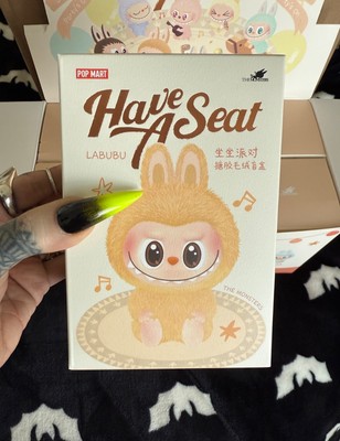 AUTHENTIC Sealed POP MART Labubu The Monsters v2 Have a Seat - Baba