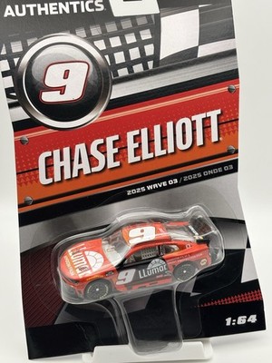 Chase Elliott #9 Llumar 2025 NASCAR Authentics Wave 03 1:64 Diecast