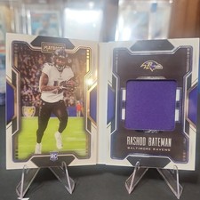 Panini Playbook Rashod Bateman Freshman Booklet RC #FRB-RBA /175 Ravens
