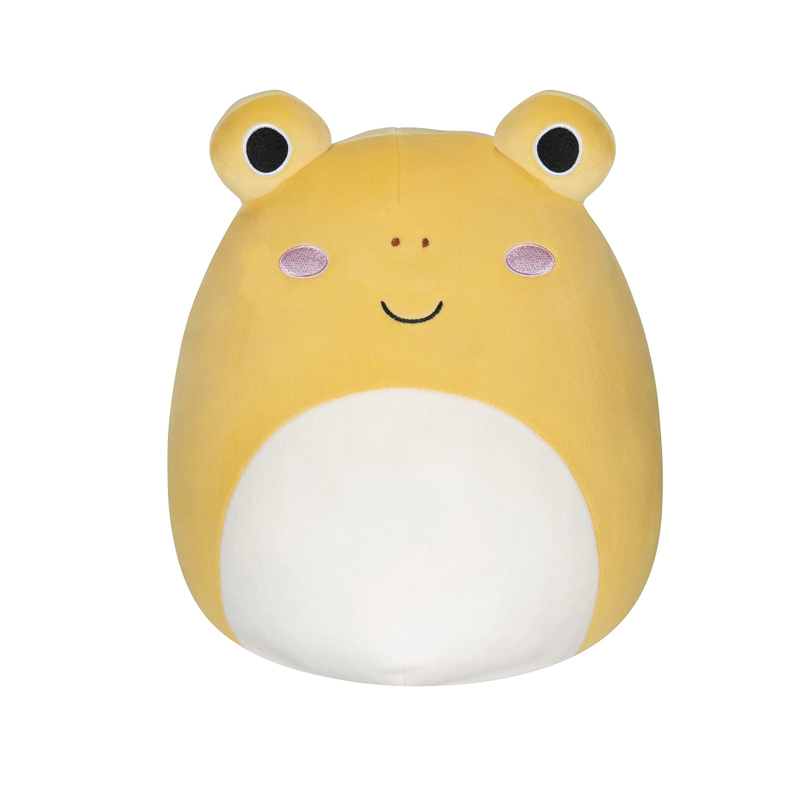 Плюшевый Ли Желтая жаба от Squishmallows, 12 дюймов - Добавь Ли в свою команду, Ульт