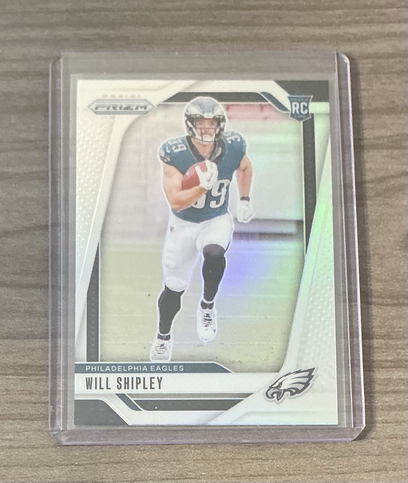  Will Shipley Rookie Silver Prizm Auto #397 2024 Panini Prizm