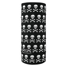 Zan Headgear Motley Tube Poly Skull Bones One Size