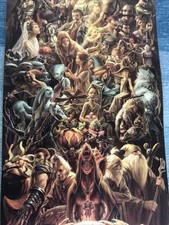 The Legend of Zelda Twilight Princess Promo Art Poster Laminate 5 Ft X 11  Rare