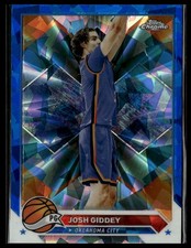 Josh Giddey Topps Chrome 2023-24 Sapphire Edition #74 Oklahoma City Thunder