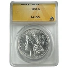 1899 Morgan Dollar ANACS AU53 NA194