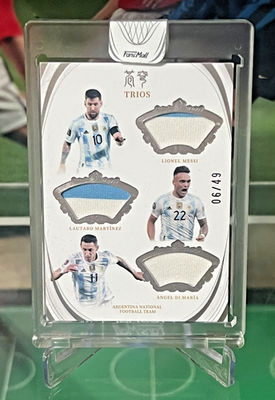 2022 Fansmall Lionel Messi/Lautaro Martinez/Angel Di Maria Trios