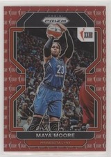 2022 Panini Prizm WNBA W25 Red Prizm 178/199 Maya Moore #169 nd3