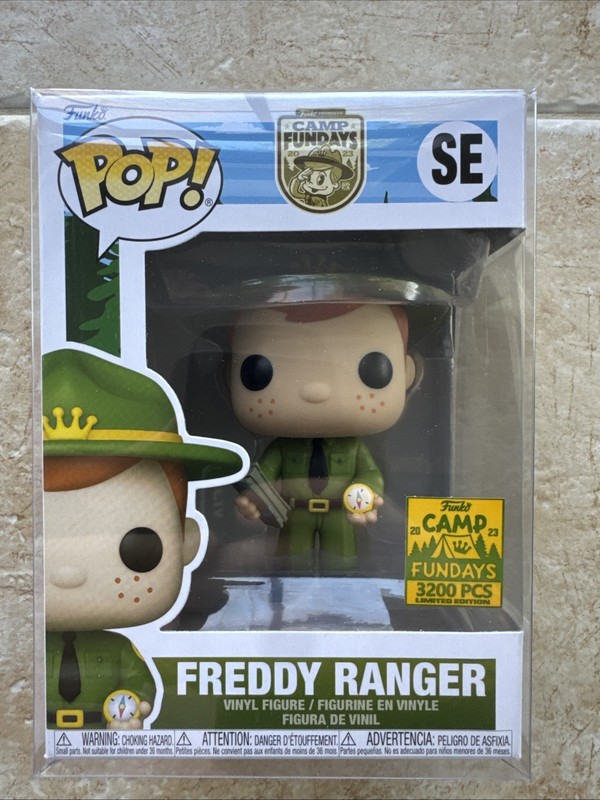 CAMP FUNDAYS 2023 FUNKO POP! FREDDY RANGER LE 3200 SDCC