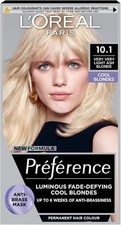 L'Oreal Paris Preference Permanent Hair Dye Colours ALL SHADE AVAILABLE