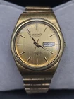 Seiko Automatic 36mm Gold Day/Date Male Watch 6309-8120