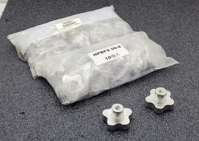 Lot of  22x Stainless Steel 316 SS Five Point Star Hand Knob 50mm/M8 592595