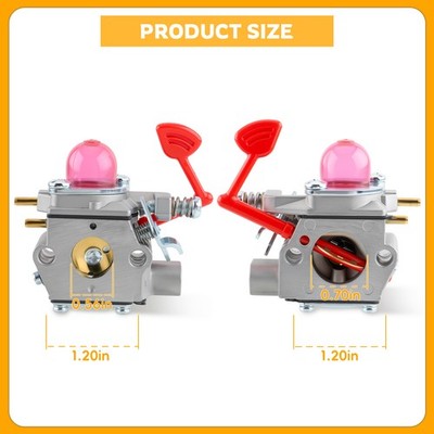 Kit Riparazione Carburatore Walbro - 5 Pezzi, Per Modelli K24-WAT, WT Series E Altri - Foto 3