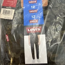 Levi's Youth Boy's Elastic Cuff Stretch Twill Jogger with Pockets Size 12