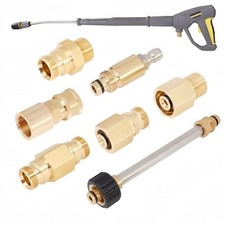Quick Connector Water Gun Hose Spray Gun Adapter Easy Lock High Pressure