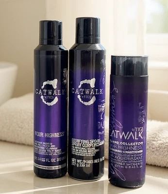 TIGI Catwalk for HIGHLESS NOURISHING VOLUME f/ fine hair Choose your care