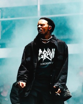Custom Playboi Carti IAMMUSIC Grave Dominion Cotton T-Shirts