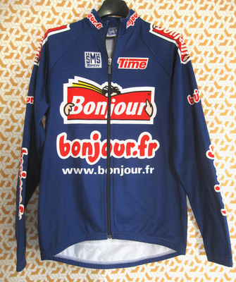 Maillot Cycliste Vintage Turino – Manches Longues, Taille 4, Neuf Sans étiquette