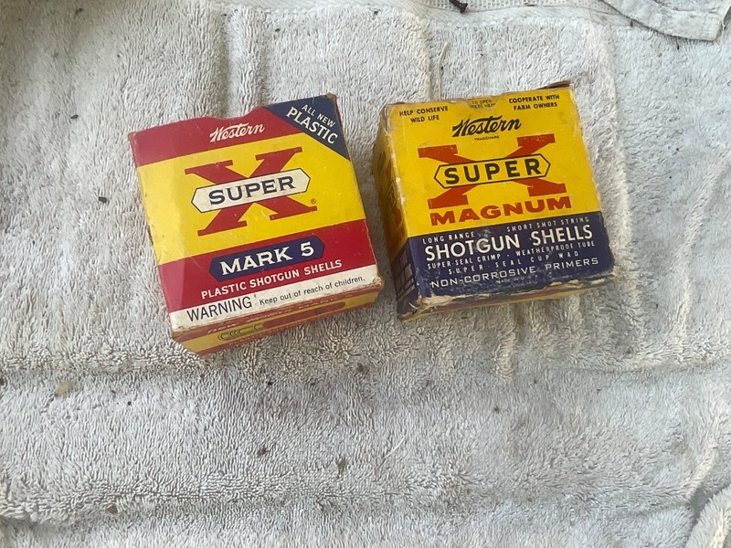 VTG Western Xpert SuperX Mark 5 16 Gauge EMPTY Shotgun Shell Box  LOT x 11