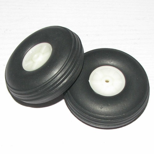 D95.3*Ø5.1*H31mm Ultra Light and High Flexibility Rubber PU Wheel & Plastic Hub - Picture 4 of 12