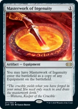 MTG - Masterwork of Ingenuity - Double Masters - NM, English Magic FLAT RATE SHI