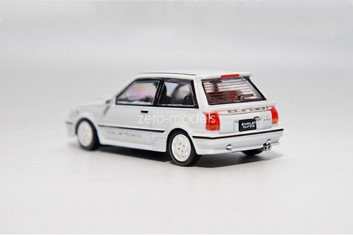 BMC 1/64 Toyota Starlet 1988 Turbo S White Diecast Car Model Toy Collection NIB - Picture 3 of 7