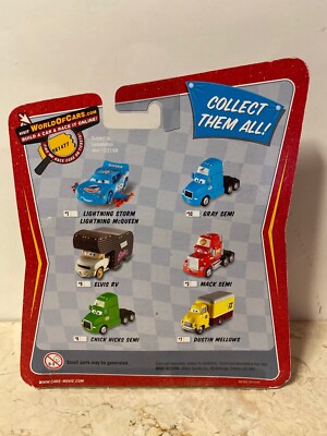 Disney Pixar The Word of Cars RACE O RAMA Elvis RV #9 | eBay