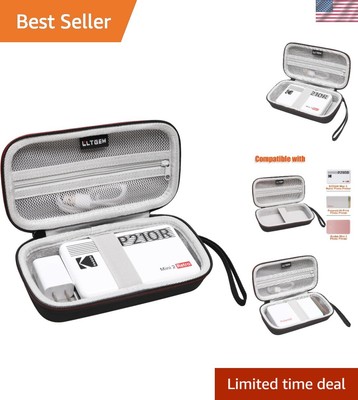 Durable Semi-Waterproof Case for KODAK Mini 2/Shot 2 Printer - Modern Black/Gray