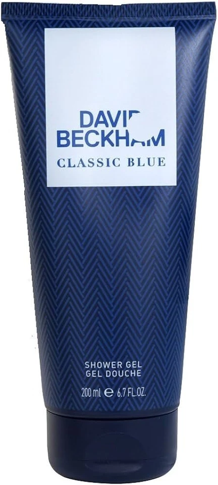 David Beckham Classic Blue for men 200ml shower gel NEW NEU