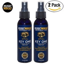 2-PACK Music Nomad MN131 All Purpose Key ONE Cleaner For Piano Keys Matte Finish