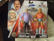 2024 MATTEL~WWE MAIN EVENT~MEAN GENE OKERLUND & HULK HOGAN~NIP~6