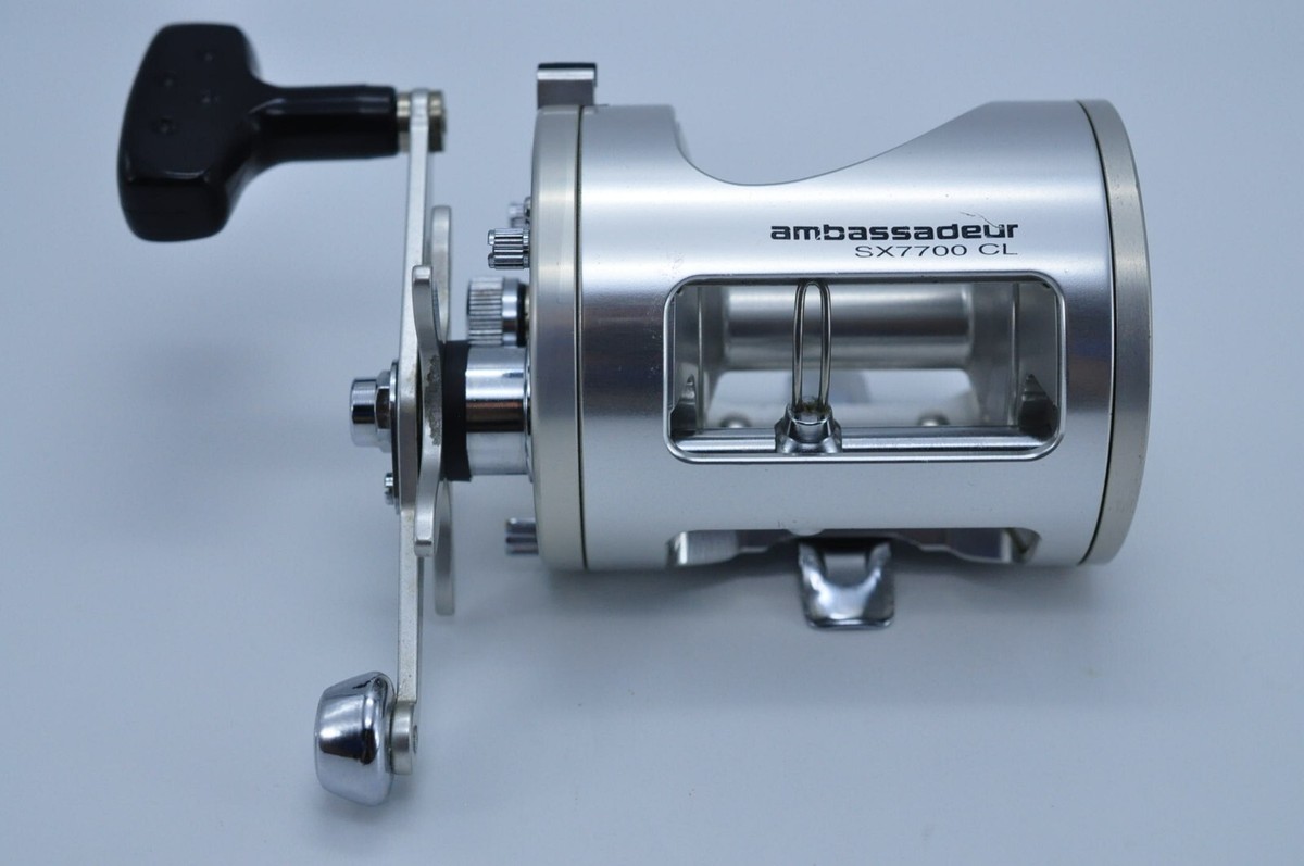 ABU Garcia アンバサダー AMBASSADEUR SX 7700 CL Abu Garcia Ambassadeur SX7700CL 7700 CL Levelwind Reel Sweden Very