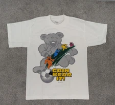 Grateful Dead Bears Soccer Football T-Shirt Teen Large Vintage 1996 Murina